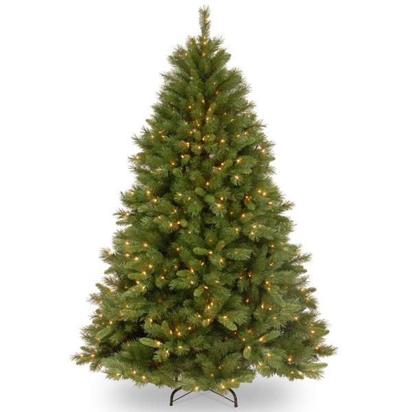 6.5 ft. Winchester Pine Artificial Christmas Tree with Clear Lights JJ789