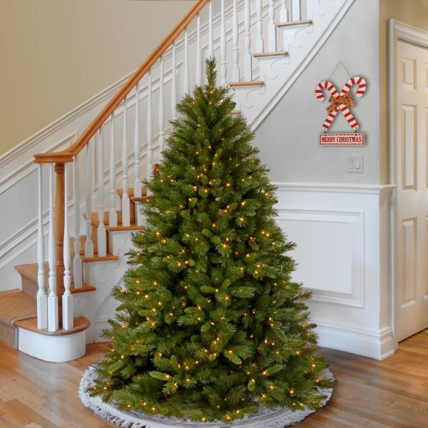 6.5 ft. Winchester Pine Artificial Christmas Tree with Clear Lights JJ789