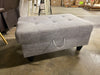 Beverly Ottoman, Grey