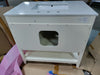 36 Inch Single Bathroom Vanity In White