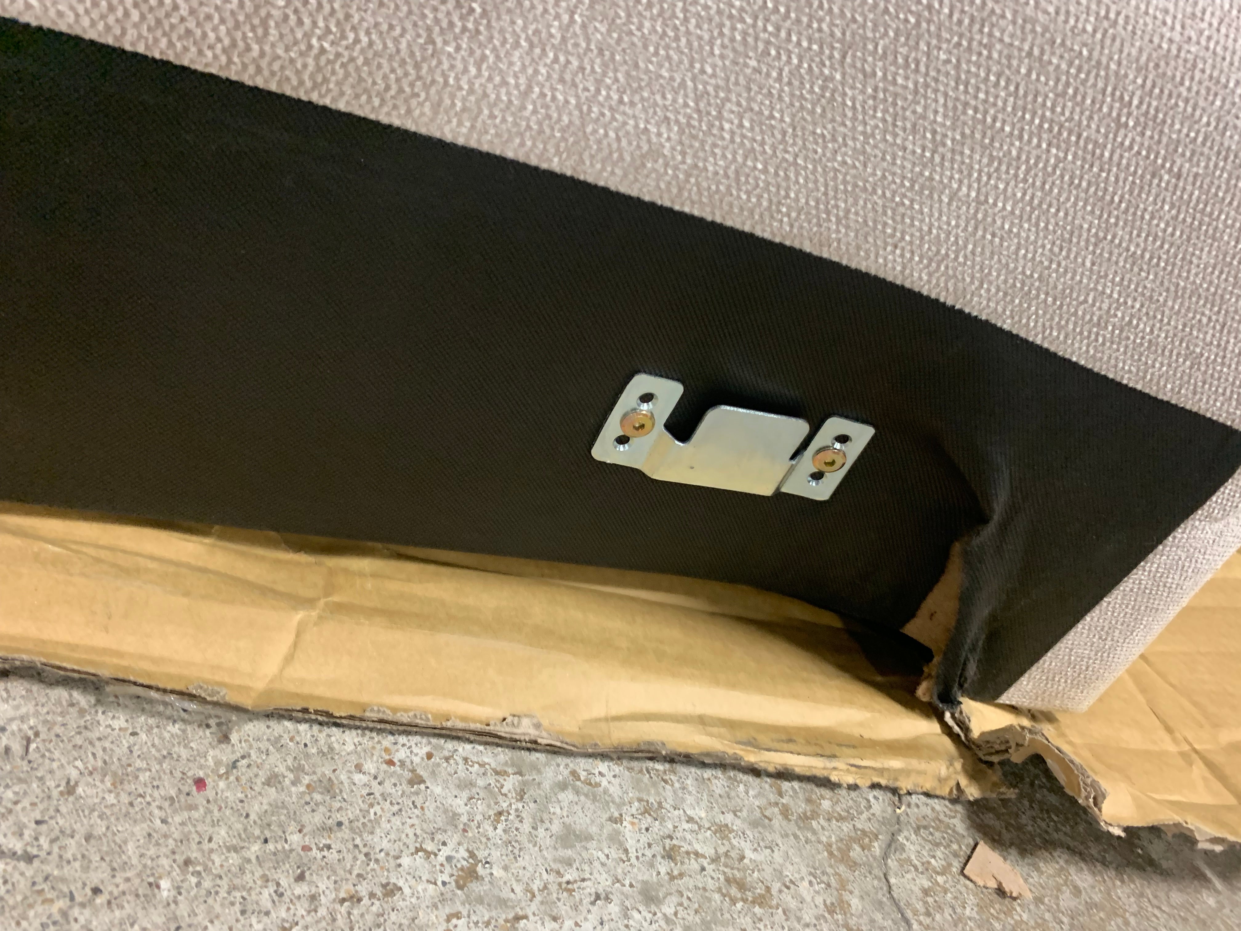 107.8'' Wide Sofa & Chaise left hand facing (2 BOXES)