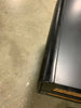 Bates 24.4'' Tall 2 - Drawer Solid Wood Nightstand in Black/Natural/Brass