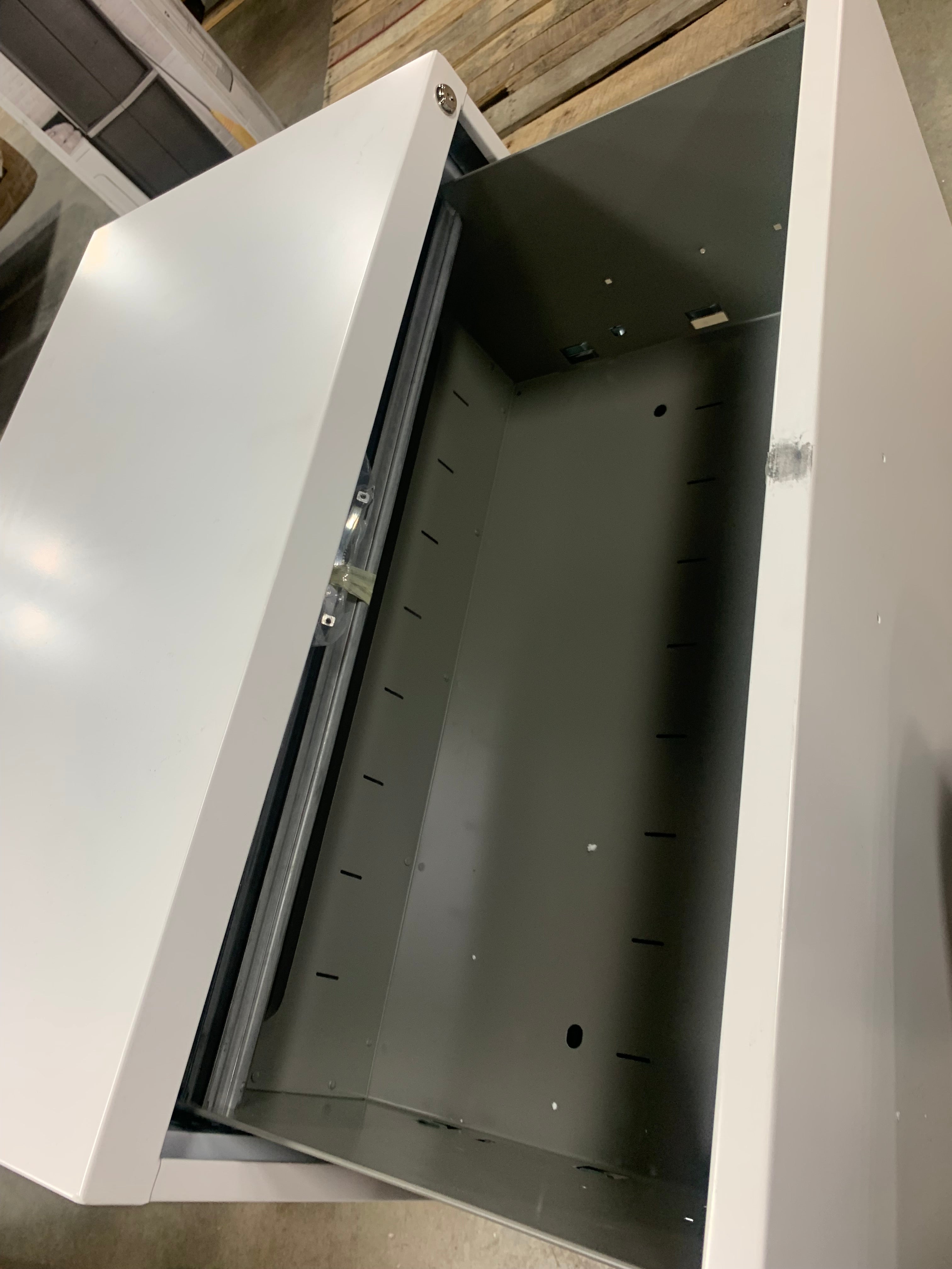 Hirsh Industries Space Solutions SOHO White Two-Drawer Lateral File Cabinet