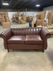 61.75'' Vegan Leather Loveseat (comes assembled)