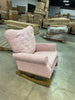Tufted Rocking Chair, Pink