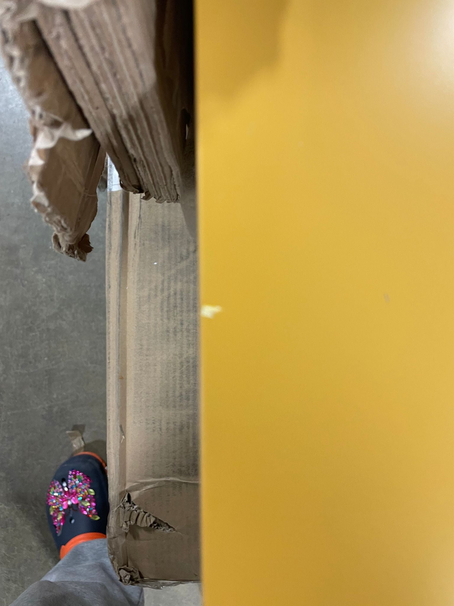 Mustard Yellow Houghtaling 35.04'' Tall 2 - Door Accent Cabinet