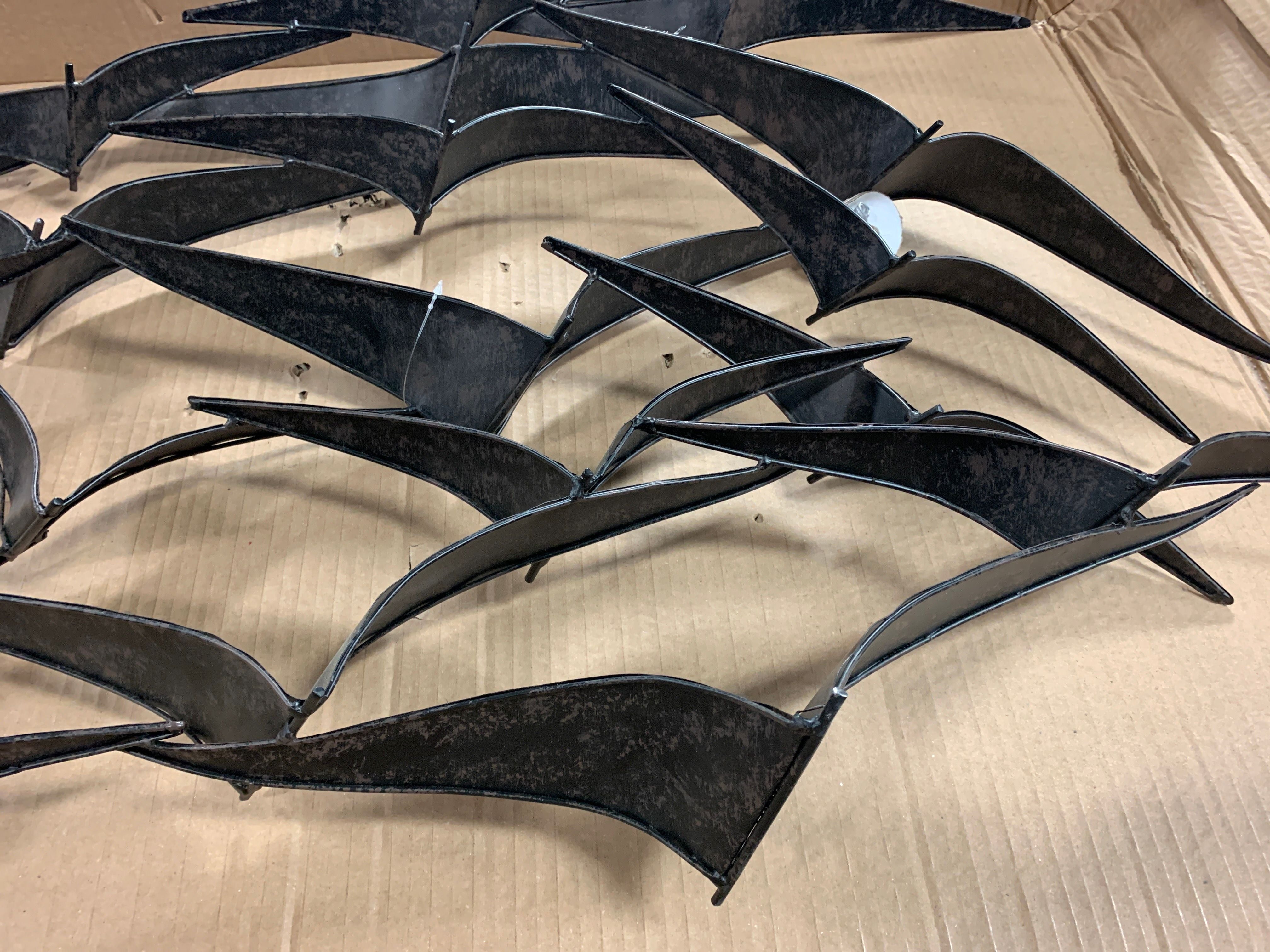 8605 - DARLA METAL BIRDS WALL DECOR pt1203
