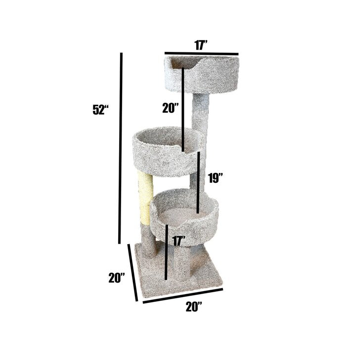 52" Deluxe Cat Tree LX5109