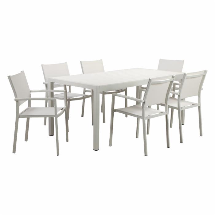 Pangea Home  David Aluminum Dining TABLE ONLY pt609