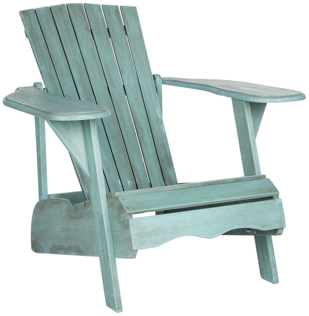 Beach House Blue Wood Adirondack Chair Dr288