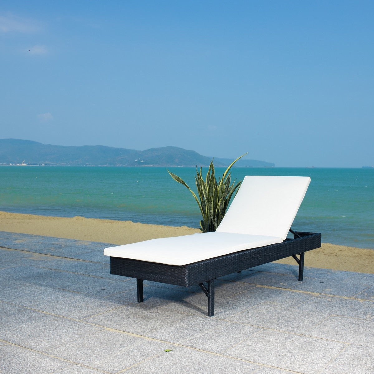 Cam Sunlounger - Black - #8634T