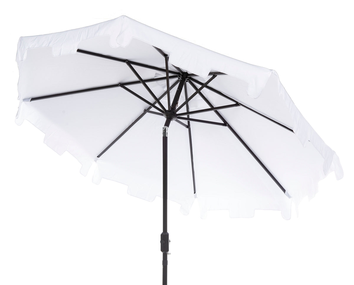 Zimmerman 9' Aluminum Patio Umbrella, White (#K6597)