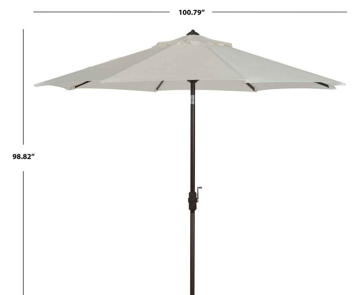 Ortega 9' Aluminum Umbrella, Natural (#K4188)