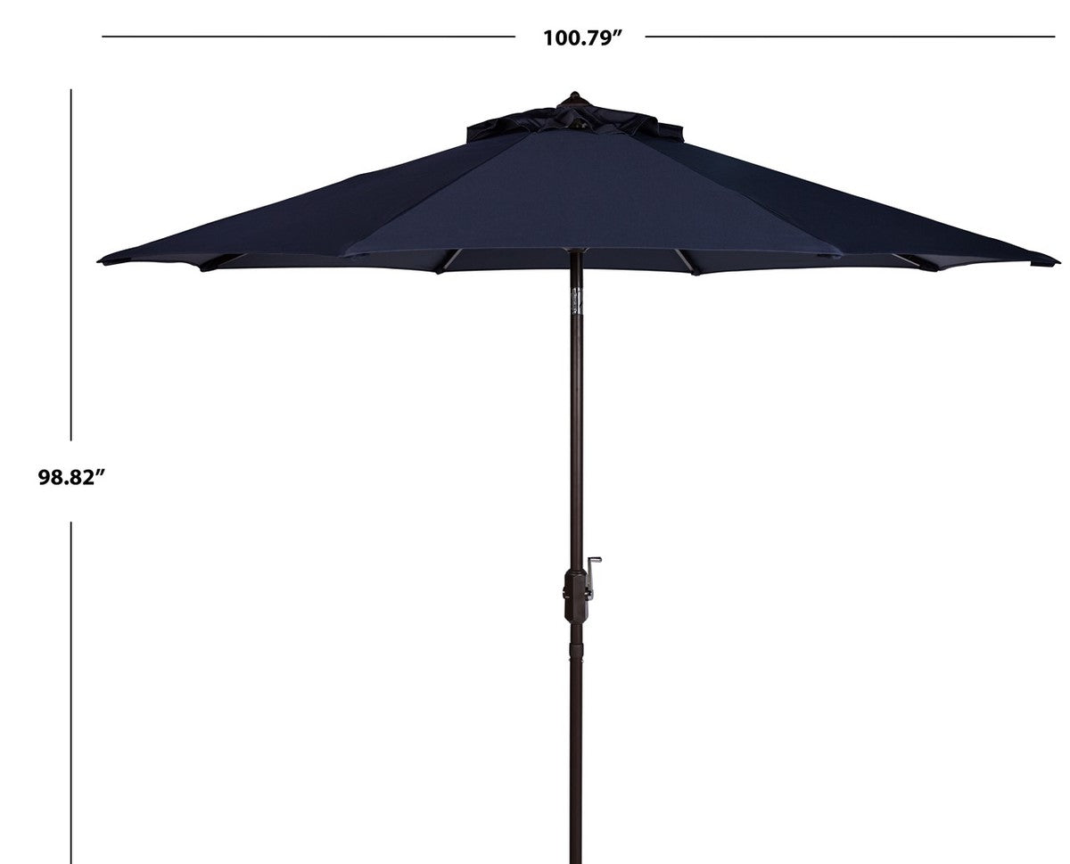 Ortega 9' Umbrella, Navy Blue (#K4183)