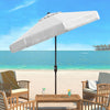 Milan Fringe 9ft Crank Outdoor Auto Tilt Umbrella LX4700