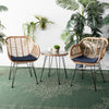 Conn 3 Piece Seating Group with Cushions, Navy (#K1885)