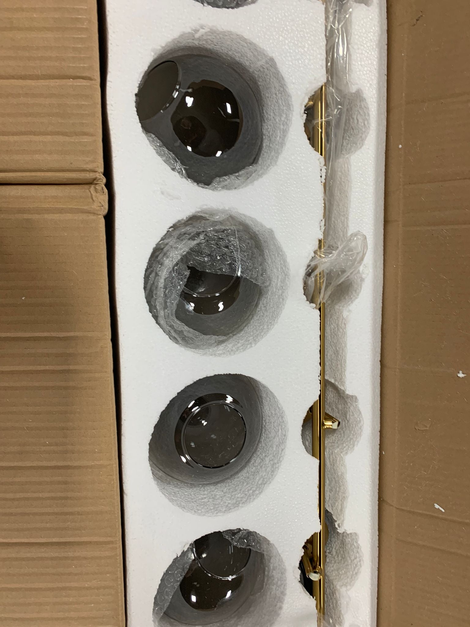 6 Lights Globe Mid Century Chandelier Sputnik Modern Pendant Lighting CYB944