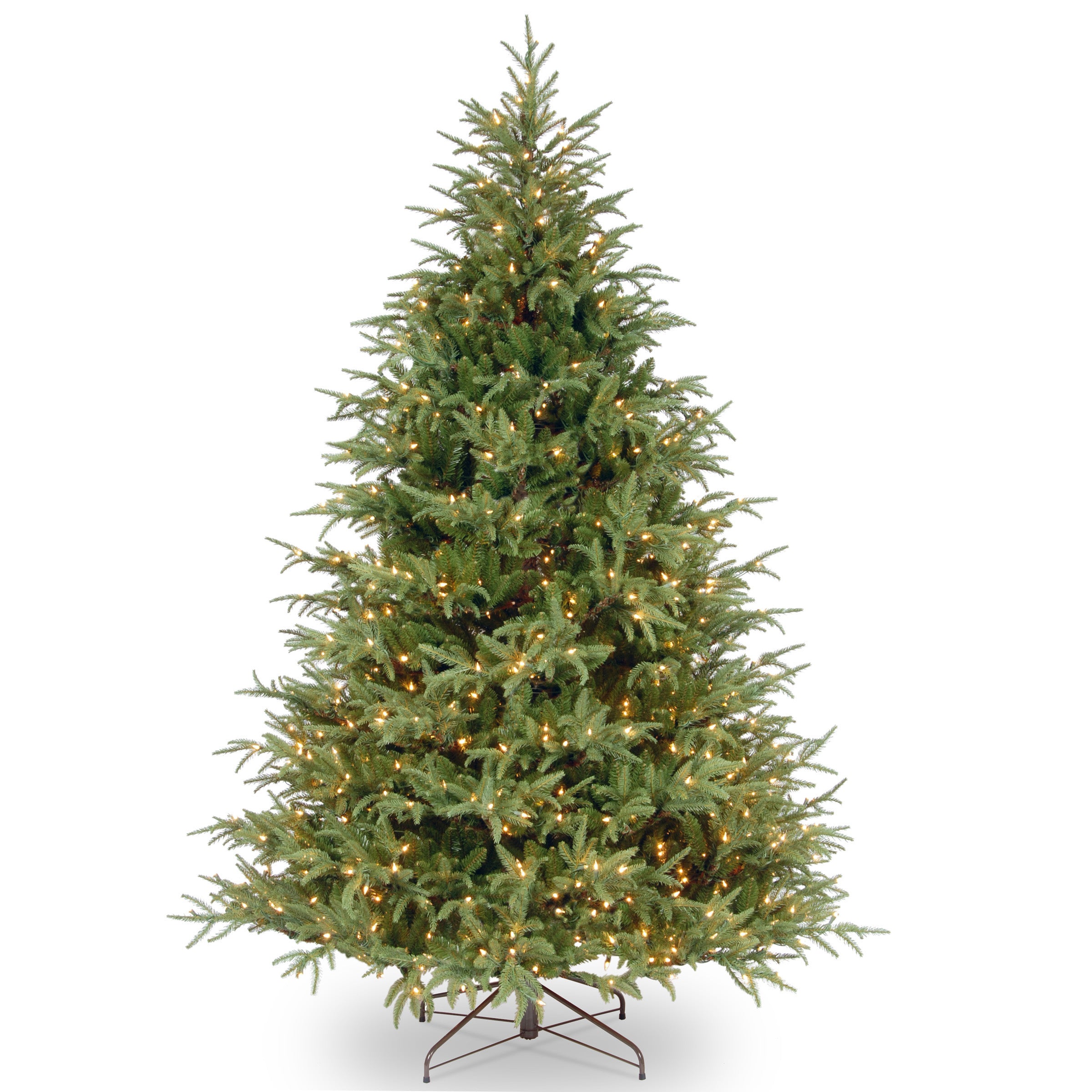 7.5 ft. Frasier Grande Artificial Christmas Tree with Dual Color LED Lights EJ211