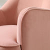 Nora Pink Gold Legs Accent Chair pc289