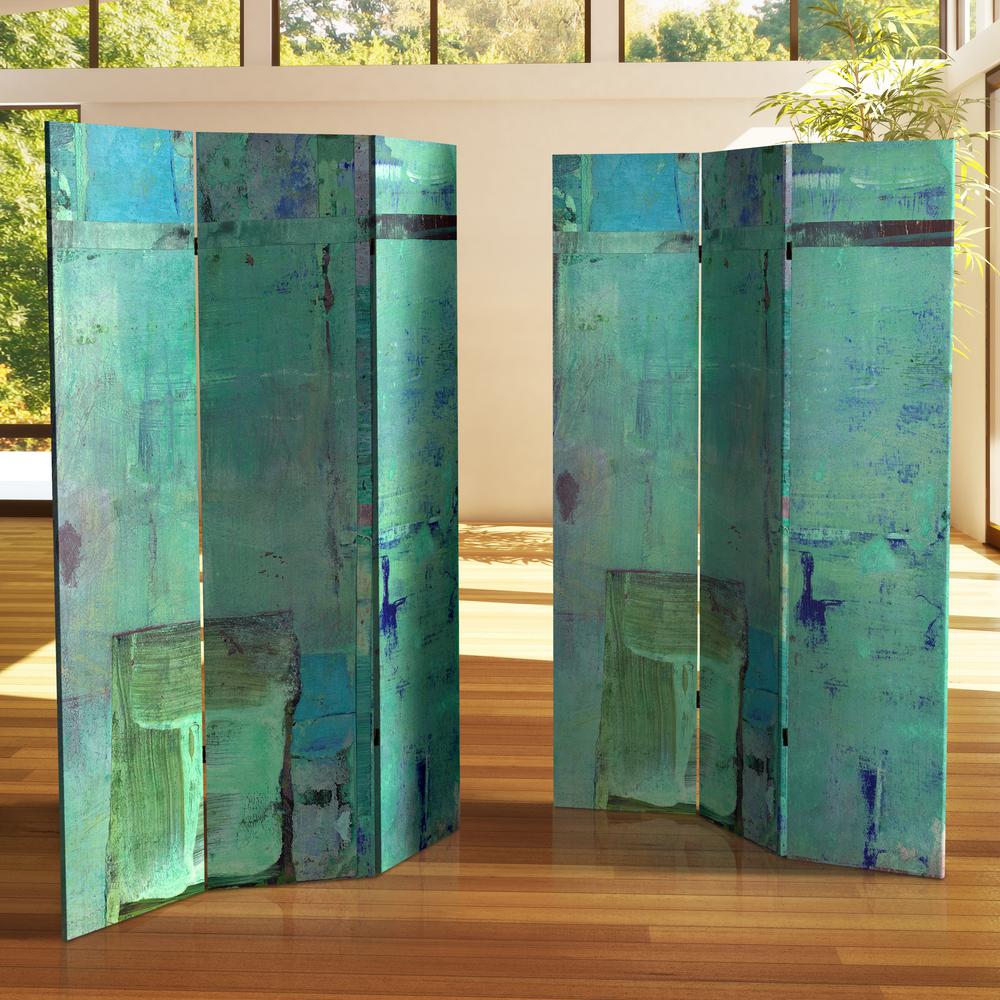 6 ft. Printed 3-Panel Room Divider Dr433