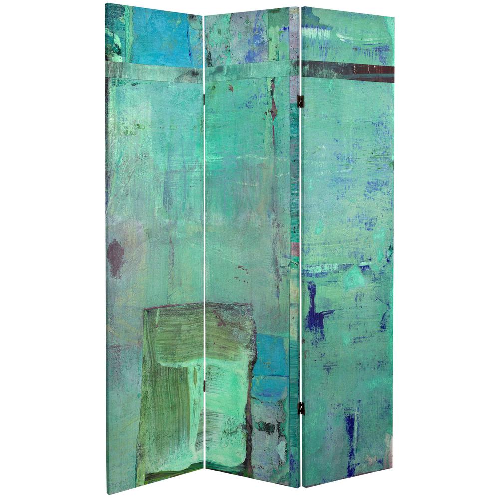 6 ft. Printed 3-Panel Room Divider Dr433