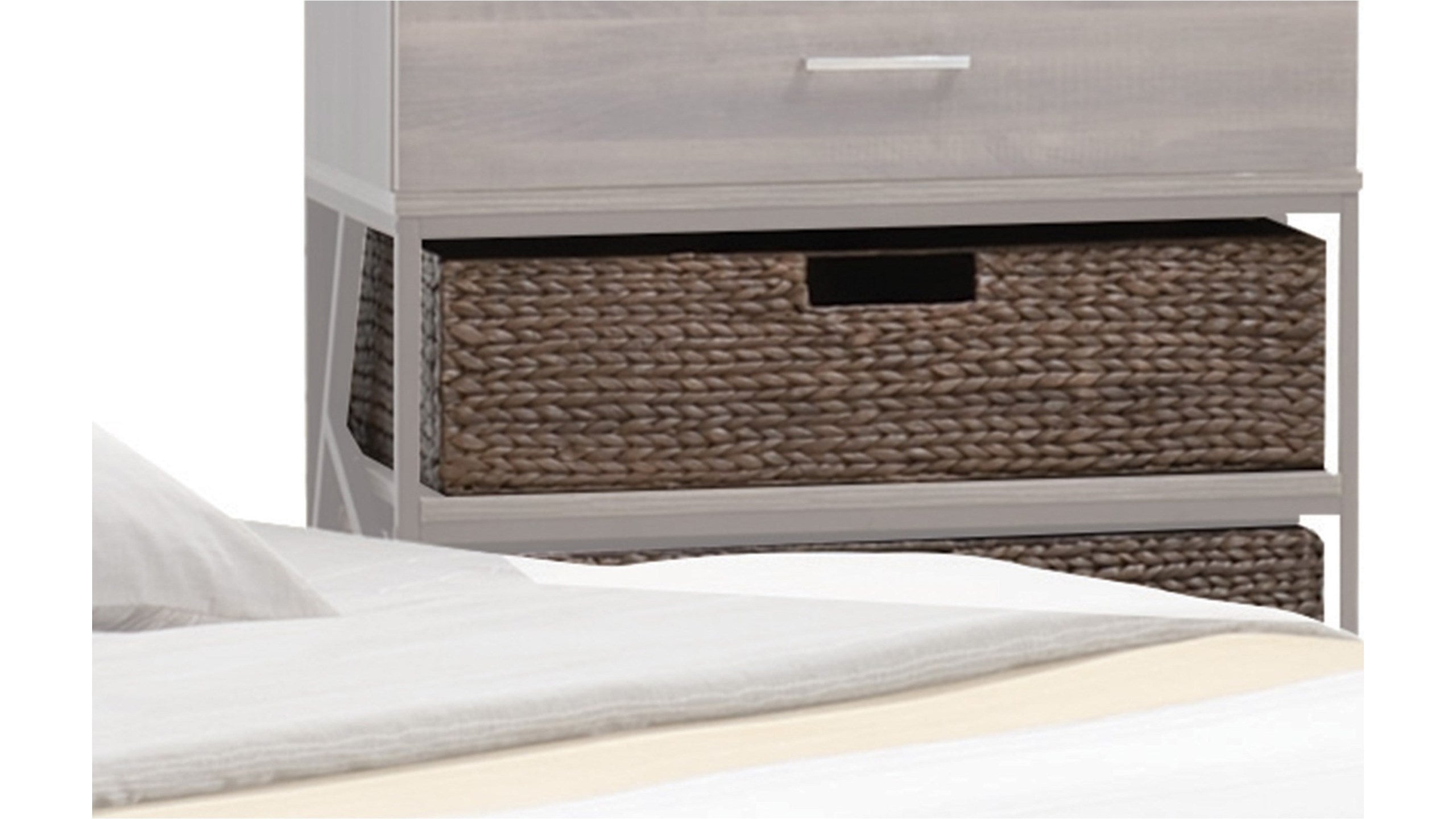 2 Basket Drawers Color Natural #LX4115
