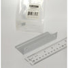 96mm Modern Edge Pull, Aluminum, 3 3/4in (Set of 3)