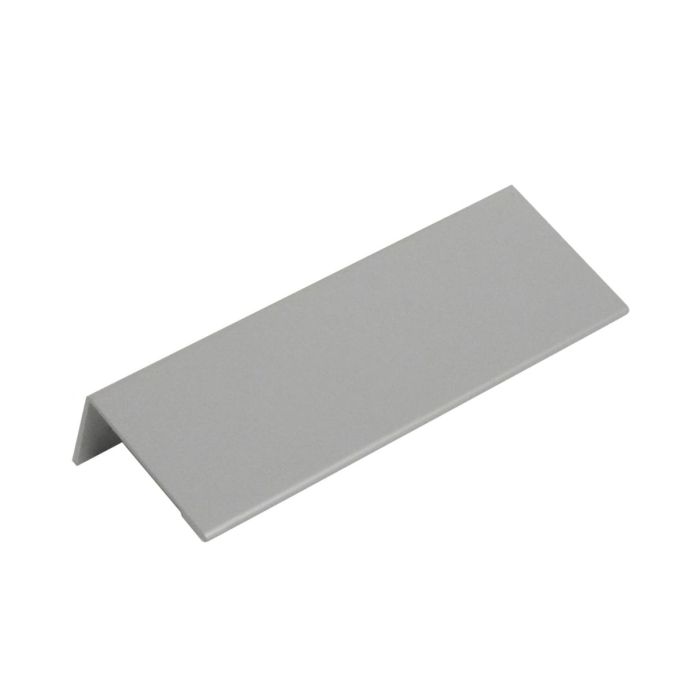 96mm Modern Edge Pull, Aluminum, 3 3/4in (Set of 3)