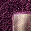 August Shag Purple Runner Rug TRUG1107
