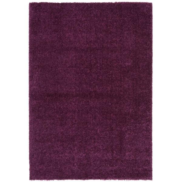 August Shag Purple Runner Rug TRUG1107