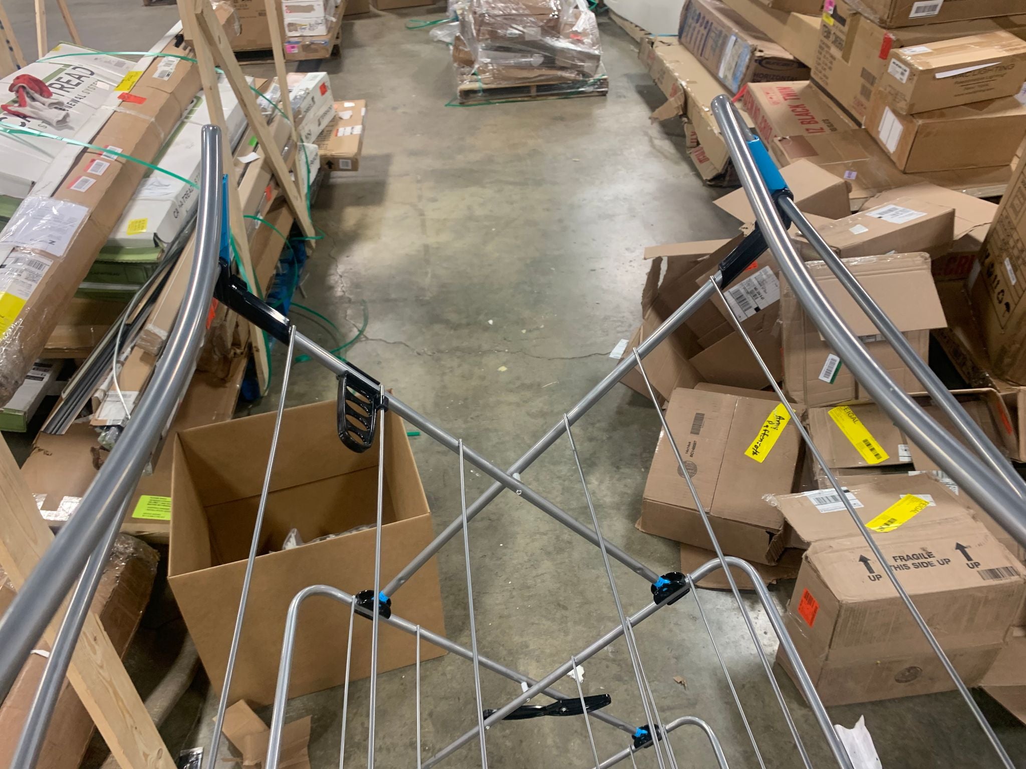 3 Tier Mesh Top Folding Drying Rack KB926
