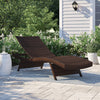 Rebello Reclining Chaise Lounge, Multi-Brown (#756)