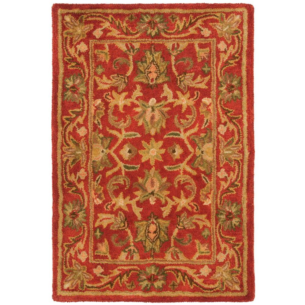 Antiquity Red 2'3" x 4' Accent Rug ERUG163