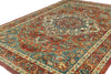 Bashian Buckingham Rust Area RUNNER Rug ERUG298