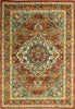 Bashian Buckingham Rust 9’4” x 13’ Area Rug ERUG302