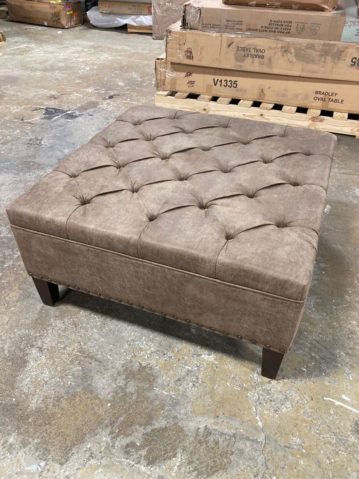 Sigler tufted on sale cocktail ottoman