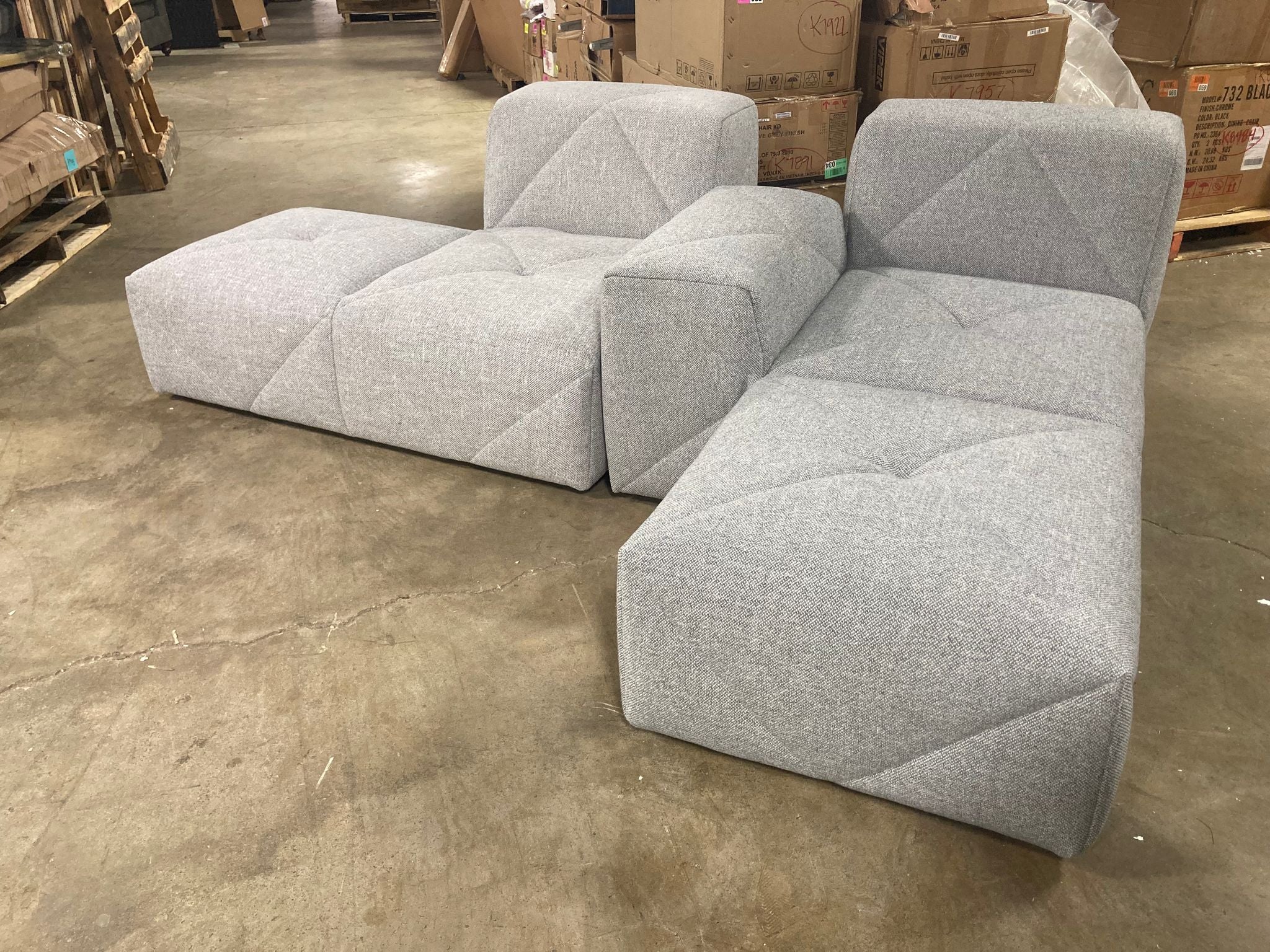 Bff sofa composition by Marcel Wanders, from moooi OP074 (2 boxes)