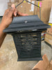 Black Solar Powered LED Outdoor Bug Zapper Lantern, set of 2