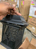 Black Solar Powered LED Outdoor Bug Zapper Lantern, set of 2