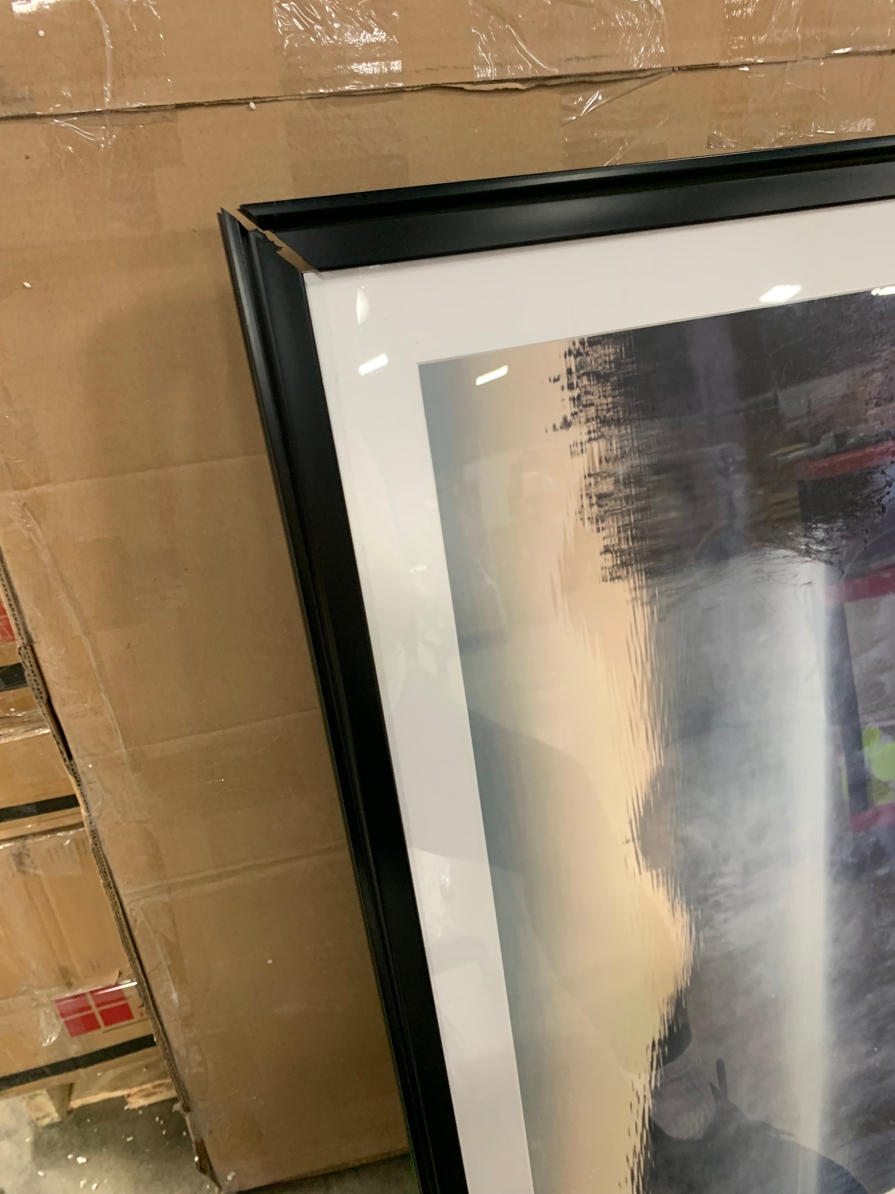 30" H x 40" W x 1.5" Quiet Morning Picture Frame Print