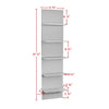 Black Molina 5 Piece Tiered Shelf  #SA1008