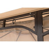 Sorara Patio Garden Gazebo Pavilion in Beige/Brown  #SA1025