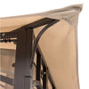 Sorara Patio Garden Gazebo Pavilion in Beige/Brown  #SA1025