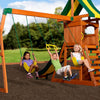 Backyard Discovery Weston All Cedar Swing Set *As Is*  #SA1028