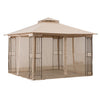10 ft. x 10 ft. Steel Patio Gazebo  #SA1064