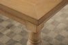 Roundhill Furniture Urban Style Light Brown Dining Table & Six Tan Dining Chairs  #SA1079
