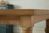 Roundhill Furniture Urban Style Light Brown Dining Table & Six Tan Dining Chairs  #SA1079