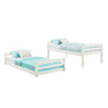 Bellmead White Twin Over Twin Bunk Bed  #SA1275