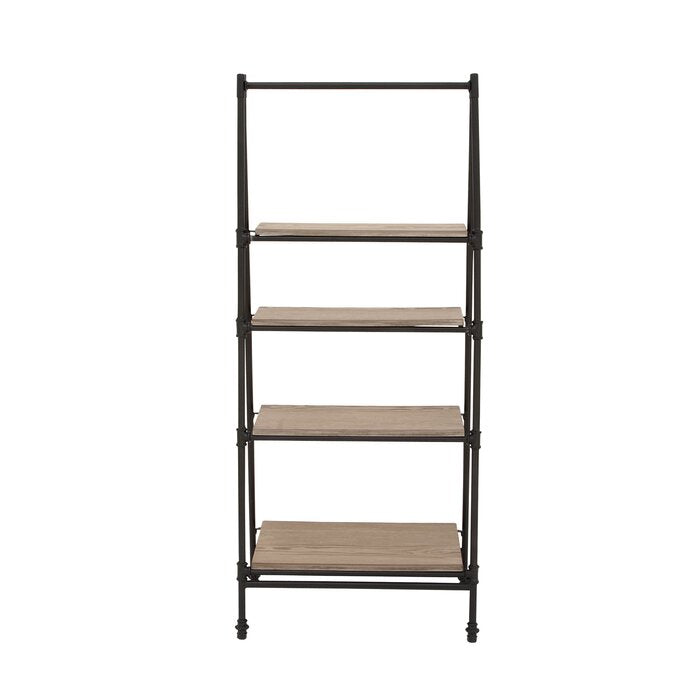Black/Beige Fatima Ladder Bookcase  #SA1475