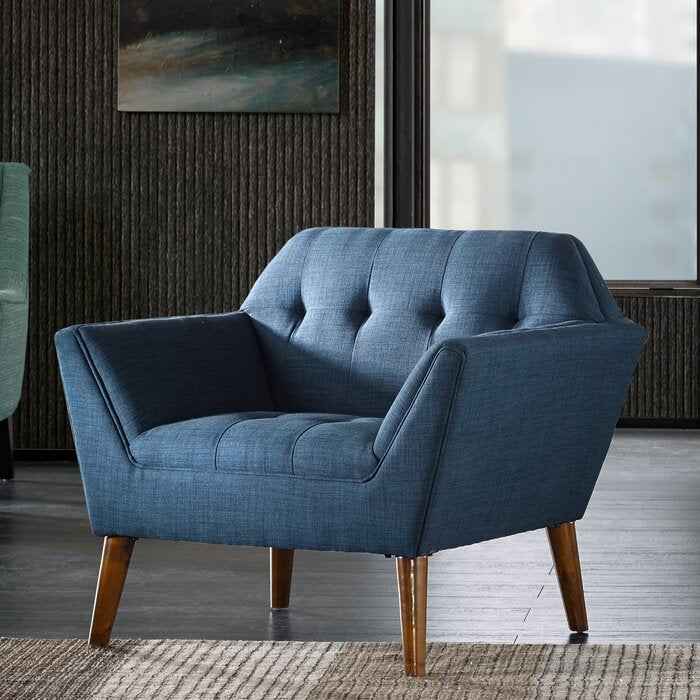 Belz Blue 20" Armchair  #SA1482